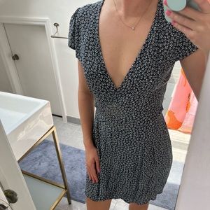 Brandy Melville floral wrap dress